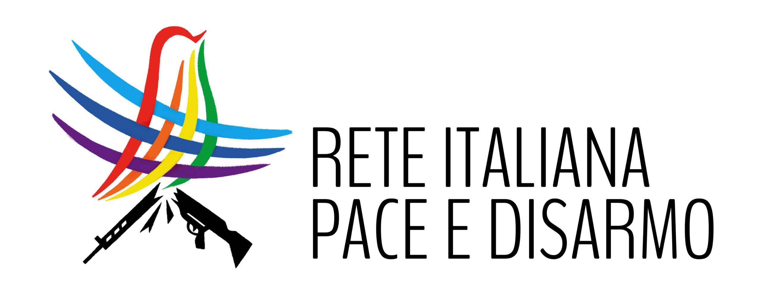 logo di rete italiana pace e disarmo