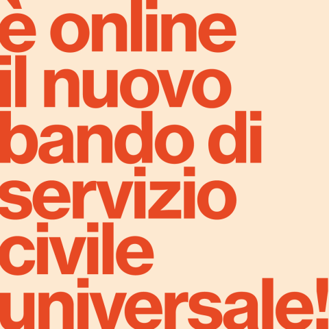 online il nuovo bando di servizio civile