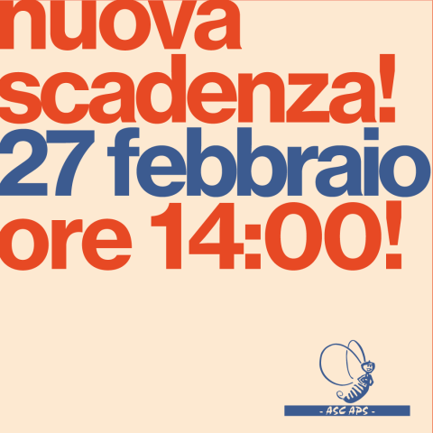 hai tempo fino al 27 febbraio!