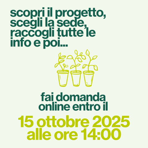 Il bando scade il 15 ottobre alle 14:00