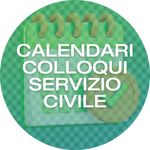 Calendari colloqui Servizio Civile