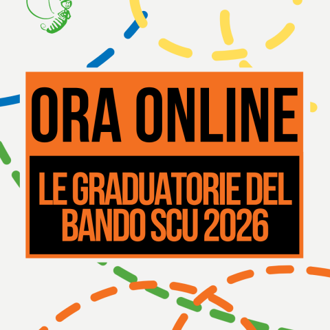 ONLINE LE GRADUATORIE PROVVISORIE BANDO SCU 2026