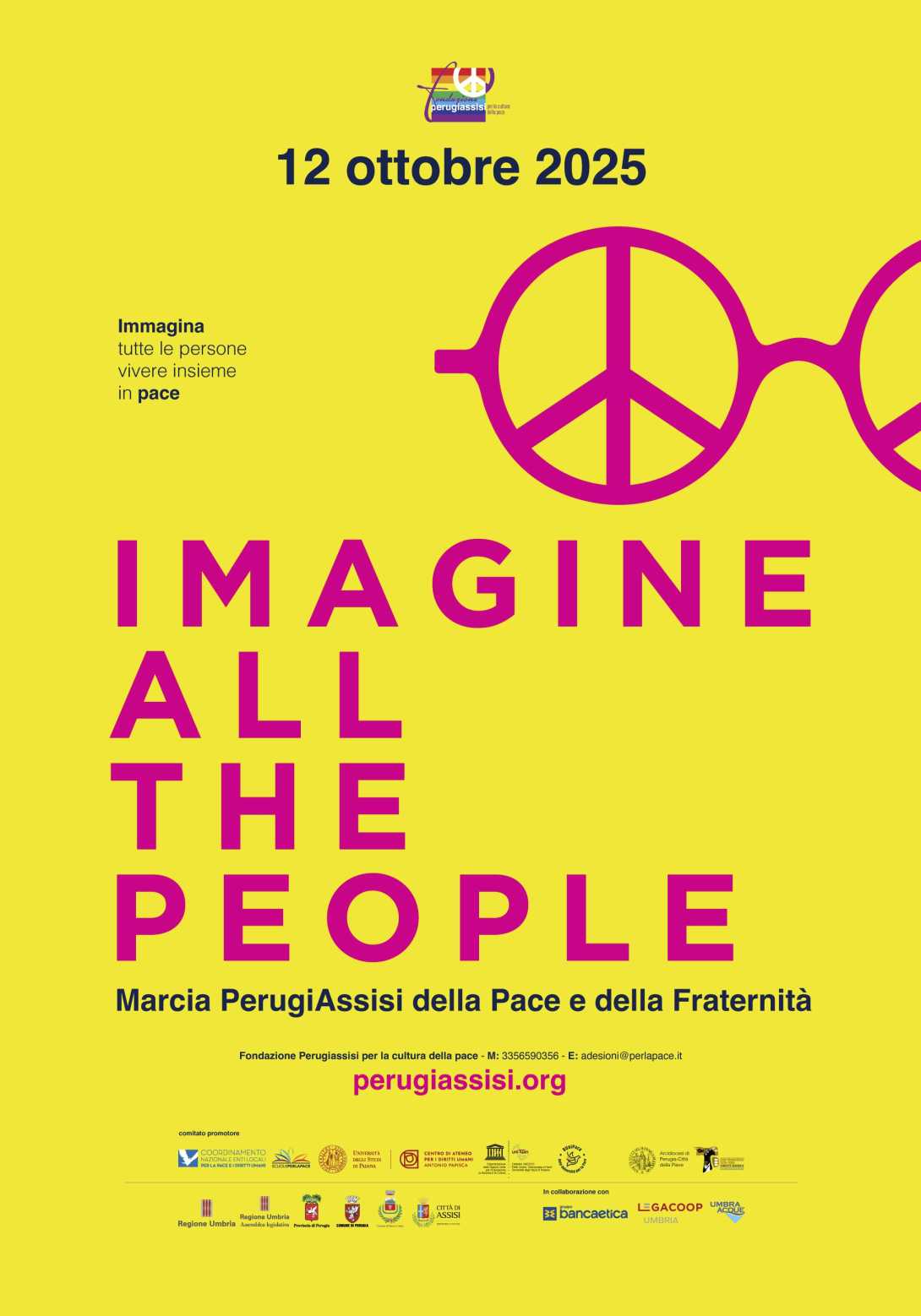 Manifesto Marcia per la Pace 2025
