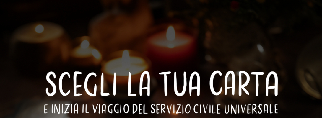 Scegli la tua carta e inizia il viaggio del servizio civile universale - Attiviamo la memoria